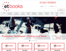 Tablet Screenshot of etbooks.co.uk